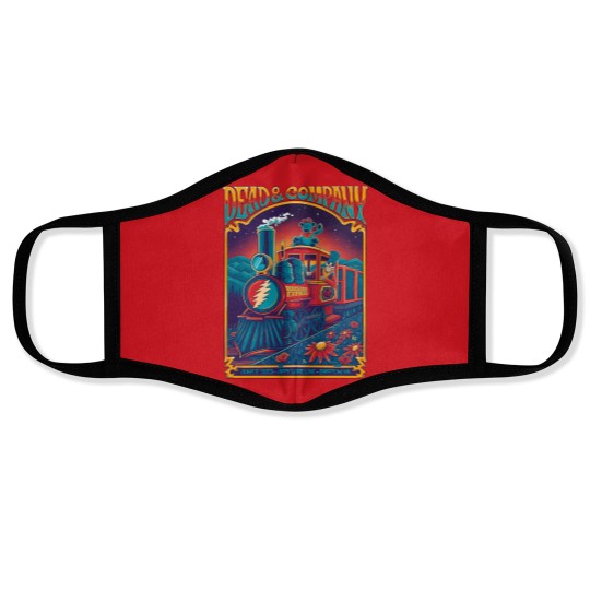 Discover Dead And Company Final Trip 2023 Face Masks