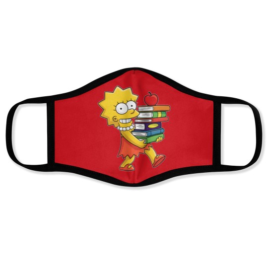 Discover The Simpsons Lisa Simpson Saxophone Face Masks
