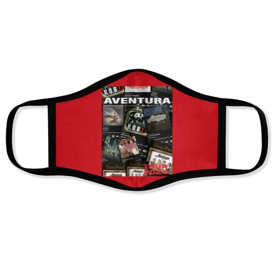 Discover 2024 Aventura Tour Cerrando Ciclos Concierto, Aventura Face Masks