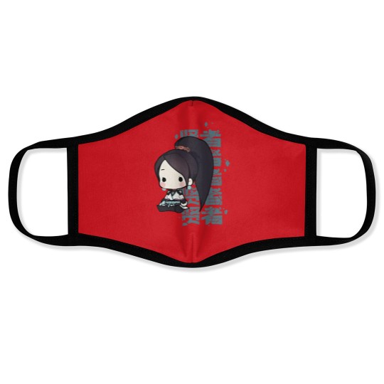 Discover Sage Valorant Face Mask - Cute Chibi Agent Gamer Gift