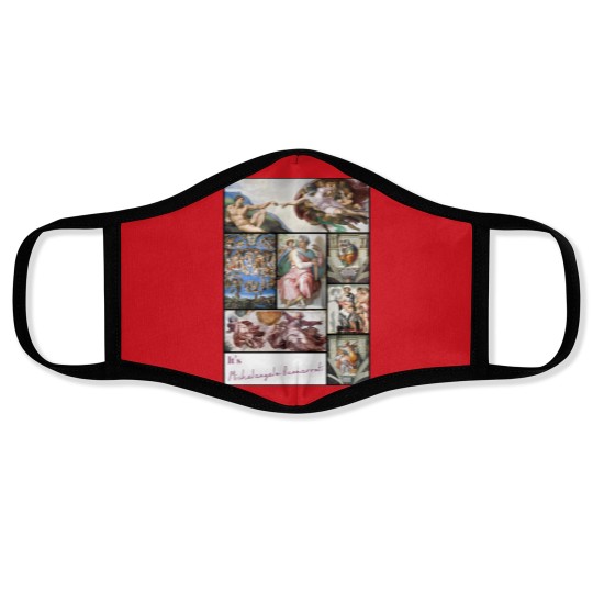 Discover Its Michelangelo Buonarroti Collection - Art Face Masks
