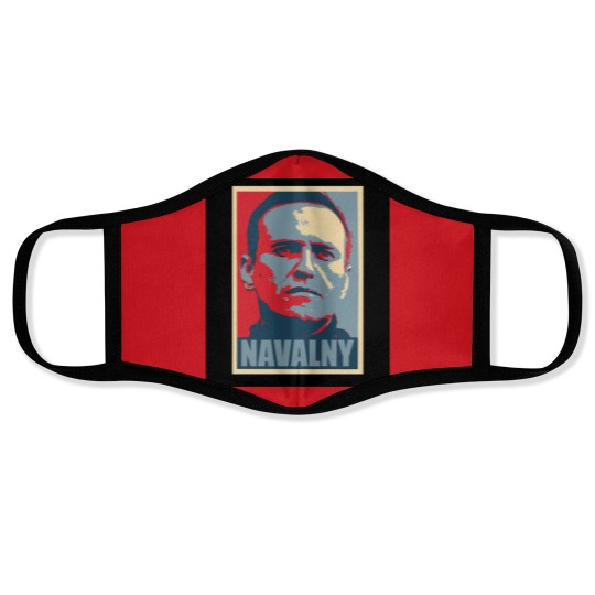 Discover Alexei Navalny Graphic Face Masks, Alexei Navalny 1976-2024 Face Masks