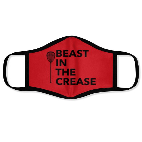 Discover Lacrosse Goalie Beast In The Crease Face Masks
