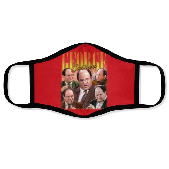 Discover GEORGE COSTANZA - Jason Alexander Face Masks, George Costanza Face Masks