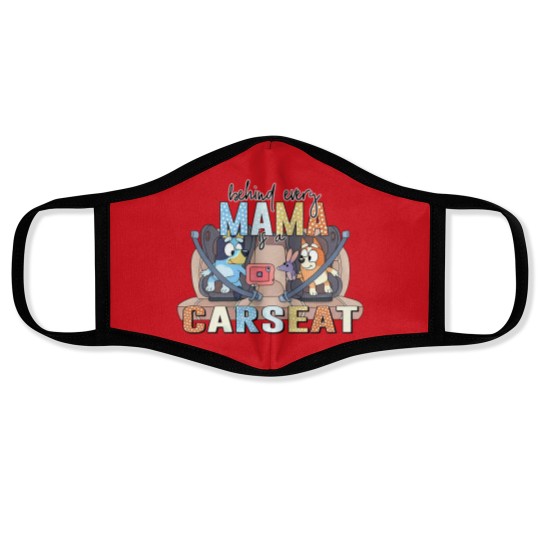 Discover BlueyDad Mama Car Seat Face Masks