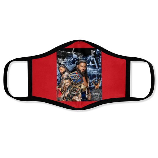 Discover Vintage Roman Reigns Bootleg Style Face Masks, Roman Reigns