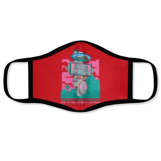 Discover Joyce Manor At Madonna Inn Show Face Masks Tigers Jaw Size S-5XL, Multicolor