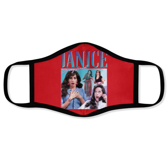 Discover janice Chandler Friends Classic Face Masks