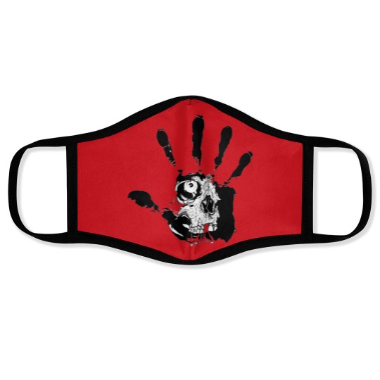 Discover Pushead Hand Of Fear Face Masks