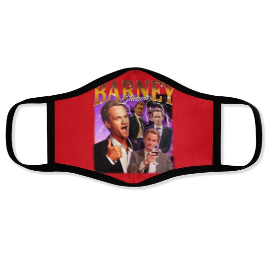Discover Retro Barney Stinson Face Masks, Barney Stinson Face Masks, Vintage Barney Stinson Face Masks