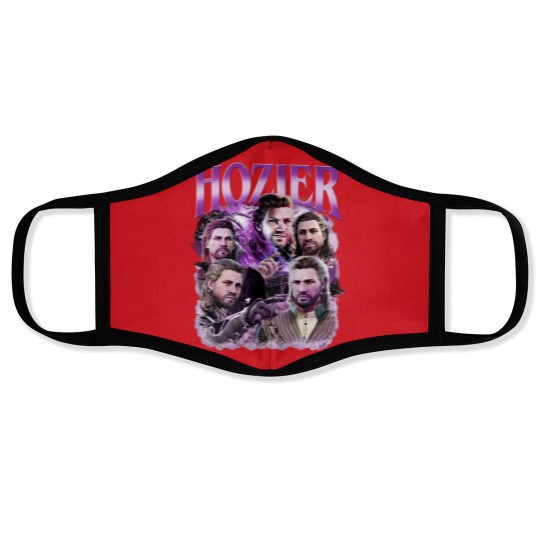 Discover Hozier Bootleg Face Masks, Hozier Gale BG3 Face Masks, Gale Baldurs Gate 3 Face Masks