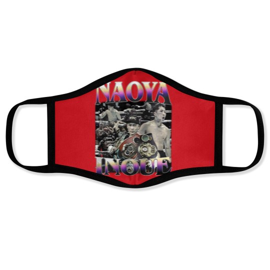 Discover Naoya Inoue, Boxing Face Masks, Classic 90s Graphic Face Masks, Unisex, Naoya Inoue Vintage Bootleg
