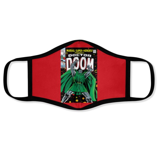 Discover Dr. Dooom Face Masks, 90's style, Comic Face Masks