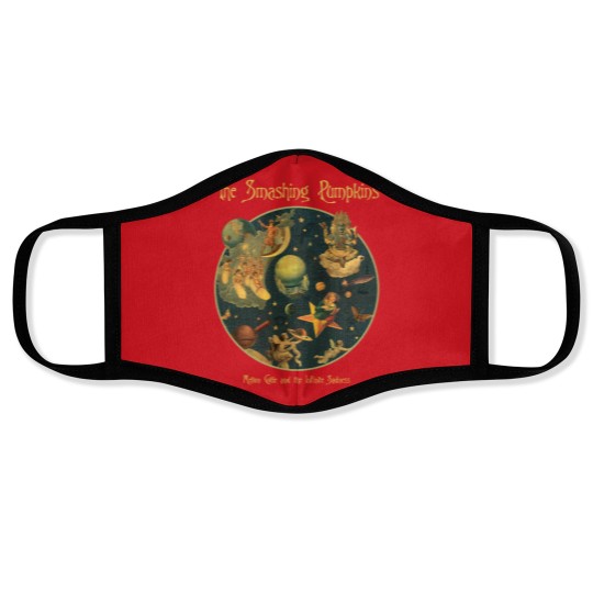 Discover Vintage 1996 The Smashing Pumpkins Band Tour Face Masks