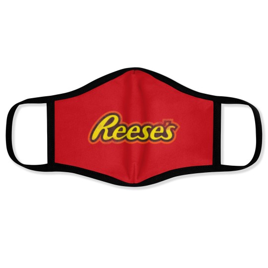 Discover Reeses Logo Face Masks