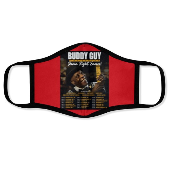 Discover Buddy Guy 2025 The Damn Right Encore Tour Dates Face Masks