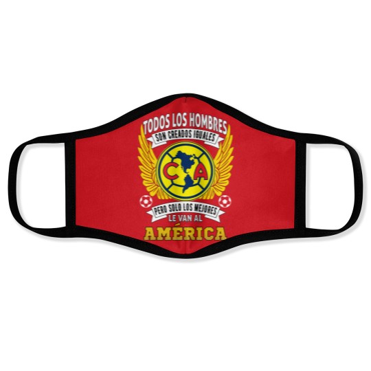 Discover Playera Aguilas del America Solo Los Mejores le Van al America Face Masks