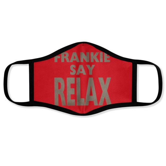 Discover Frankie Say Relax Face Masks / TV Show Apparel / Fan Face Masks / Funny Sitcom