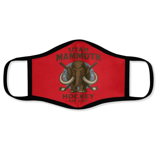 Discover Utah Mammoth Hockey Face Masks, Utah Mammoth Face Masks, Unisex Sports Face Masks