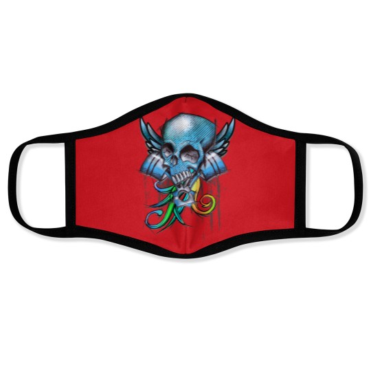 Discover Skull Tuning Design Face Masks