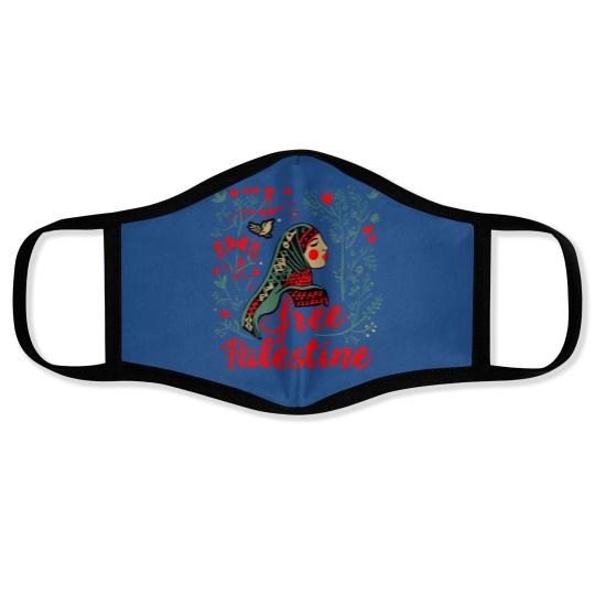 Discover Free Palestine Unisex Face Masks