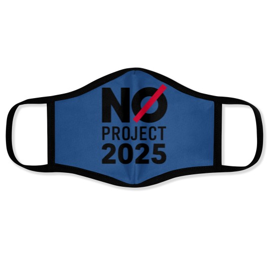 Discover No Project 2025 Face Masks, Say No to Project 2025, Political Awareness Face Masks