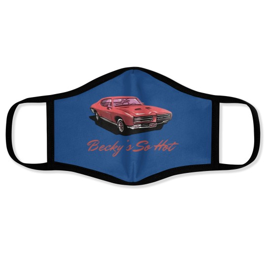 Discover Beckys So Hot Car Face Masks