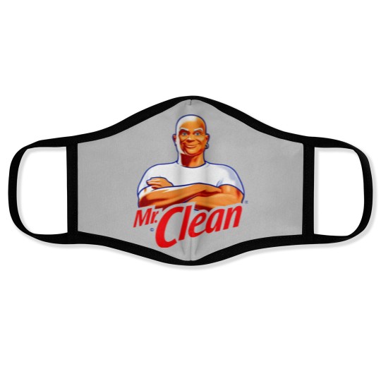 Discover Mr Clean Logo Cleaning Product Fan Face Masks