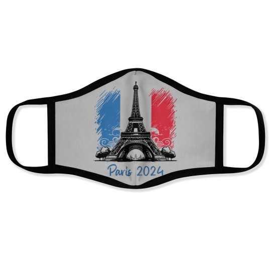 Discover Summer Games, 2024 Paris Olympics, France Face Masks