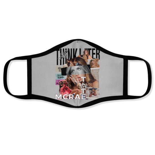 Discover Tate Mcrae Face Masks, Think Later World Tour 2024