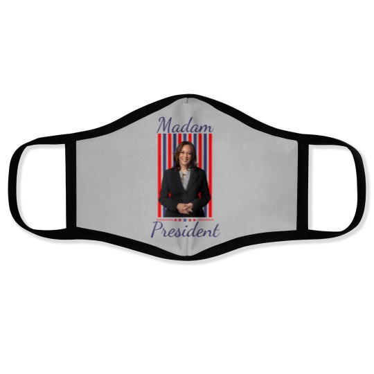 Discover Kamala Harris Presidential Face Mask - Madam President