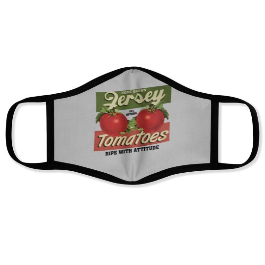 Discover Jersey Tomatoes Girls Face Masks