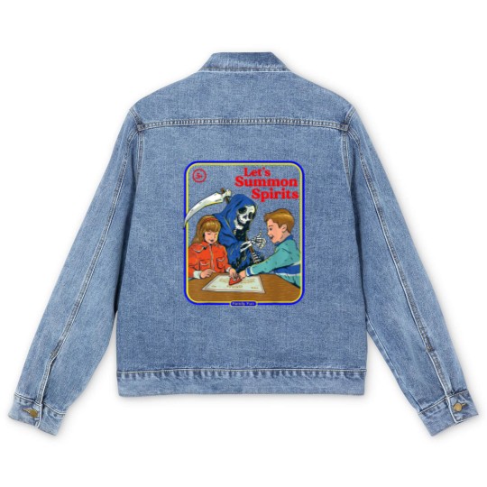 Discover Lets Summon Ghosts - Summon Ghosts - Men's Denim Jackets