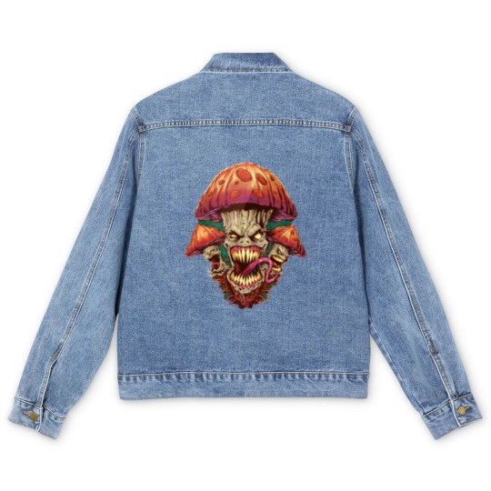 Discover The 3 Evil Mushrooms Men's Denim Jackets