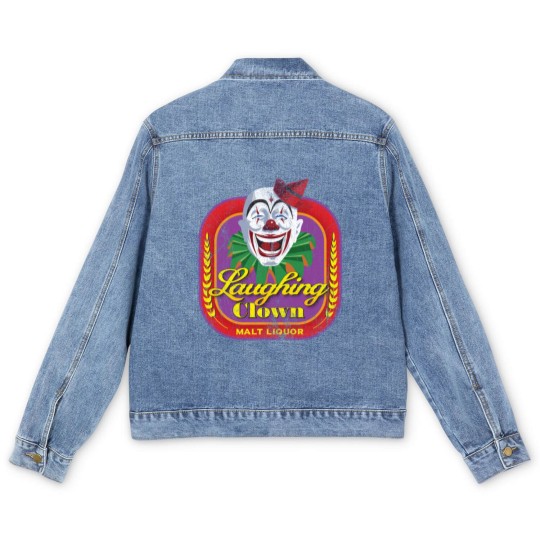 Discover Laughing Clown Malt Liquor Men's Denim Jackets