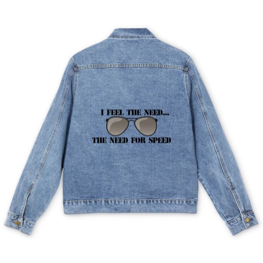 Discover Feel the Need for Speed, Top Gun Men's Denim Jackets