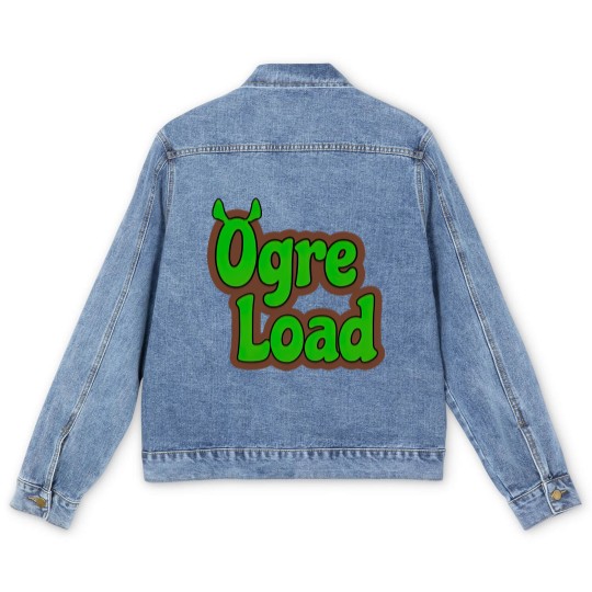 Discover A SHREK-tastic Design - Shrek - Men's Denim Jackets