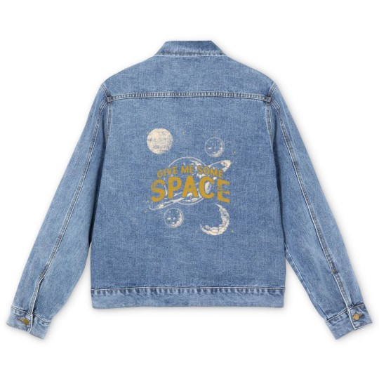 Discover Space Heavenly Bodies Men's Denim Jackets