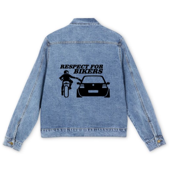 Discover Respect for bikers Men's Denim Jackets