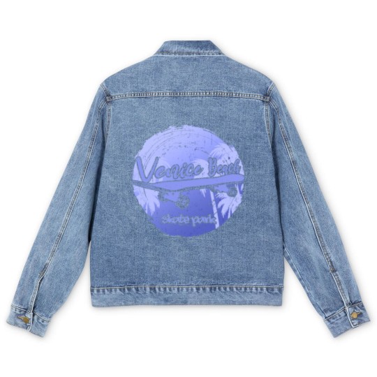 Discover Venice Beach Skatepark Men's Denim Jackets