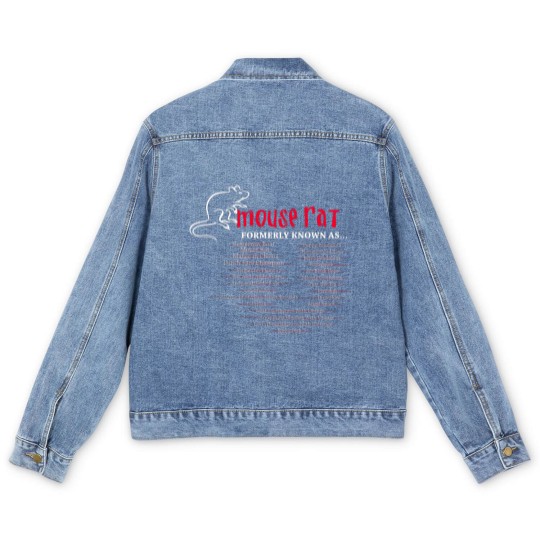 Discover Mouse - Mouse rat formerly known as crackfinger Men's Denim Jackets