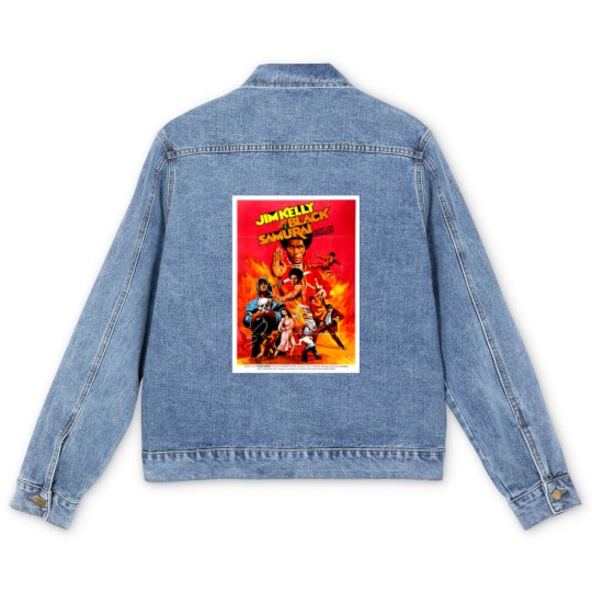 Discover Black Samurai - Blaxploitation - Men's Denim Jackets