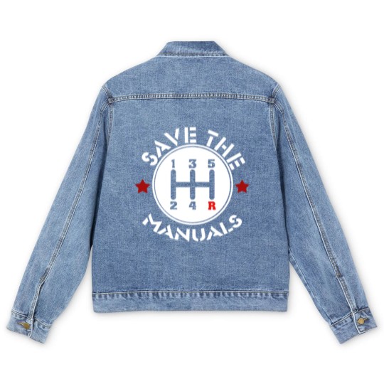 Discover Save The Manuals Men's Denim Jackets