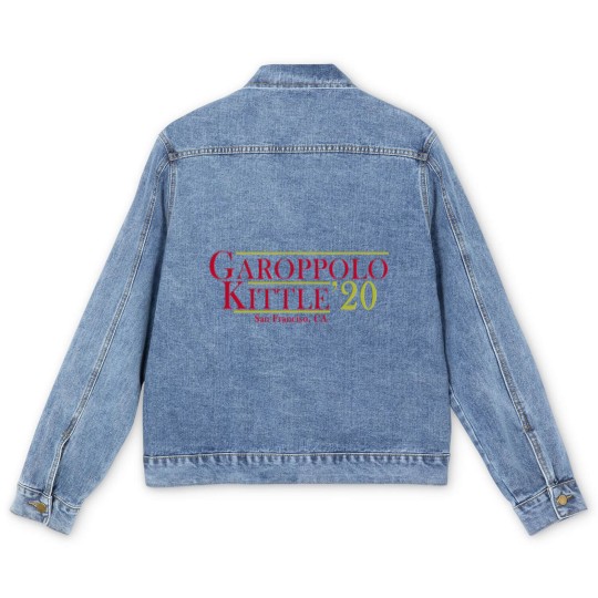 Discover Garoppolo Kittle 2020 San Francisco CA Men's Denim Jackets
