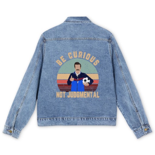 Discover Be curious not judgmental Men's Denim Jackets