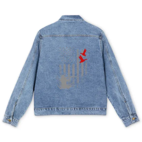 Discover Duck Hunting Men's Denim Jackets