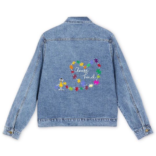Discover Choose Kind Men's Denim Jackets