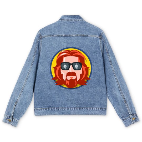 Discover The Big Lebowski The Dude Bowling Abider Unisex Men's Denim Jackets