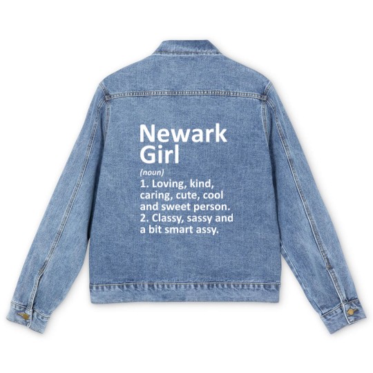Discover Newark New Jersey Men's Denim Jackets