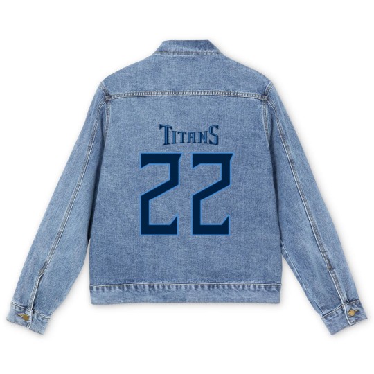 Discover Tennesese Titan Derrick Henry 22 Men's Denim Jackets